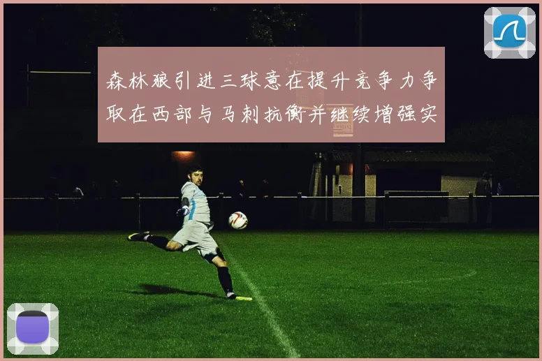 森林狼引进三球意在提升竞争力争取在西部与马刺抗衡并继续增强实力